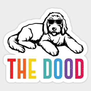 The Dood Goldendoodle - Funny Goldendoodle Dog Fan Sticker